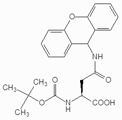 Boc-ASN (Xan) -OH [CAS Na . 65420-40-8]