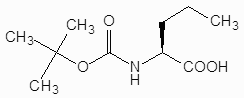 Boc-nva-oh [Cas Rhif 53308-95-5]