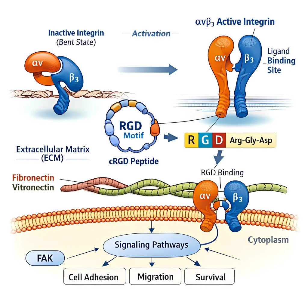 integrin-alpha-v-beta-3-activation-signaling-pathways