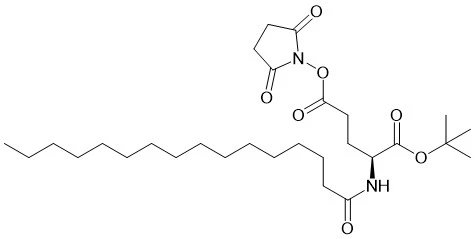 Palmitoyl-GluOSu-OtBu