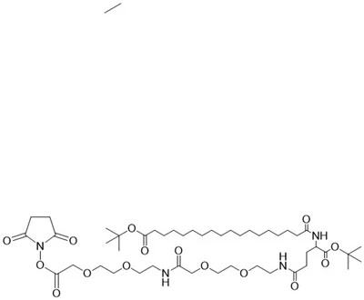 tBuO{0}}Ste-Glu(OtBu)-AEEA{3}}AEEA-OSU CAS 1118767-15-9